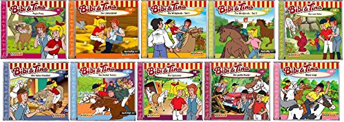 Bibi & Tina - Hörspiel zur Zeichentrick TV-Serie - CD 11-20 im Set - Deutsche Originalware [10 CDs] von music-movie-more