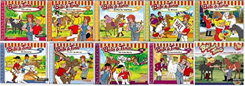 Bibi & Tina - Hörspiel zur Zeichentrick TV-Serie - CD 21-30 im Set - Deutsche Originalware [10 CDs] von music-movie-more