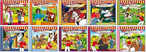 Bibi & Tina - Hörspiel zur Zeichentrick TV-Serie - CD 31-40 im Set - Deutsche Originalware [10 CDs] von music-movie-more