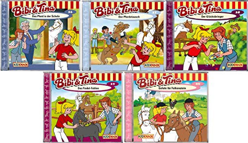 Bibi & Tina - Hörspiel zur Zeichentrick TV - Serie CD 36-40 im Set - Deutsche Originalware [5 CDs] von music-movie-more