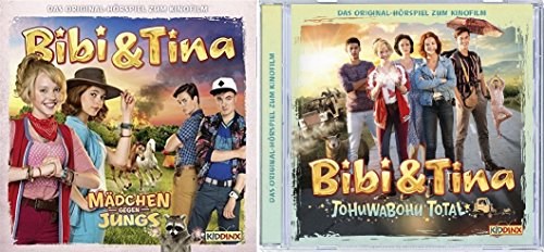 Bibi & Tina - Hörspiele 3+4 zum Kinofilm im Set - Deutsche Originalware [2 CDs] von music-movie-more