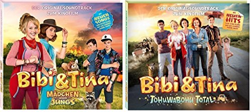 Bibi & Tina - Original Filmmusik/Soundtrack 3+4 zum Kinofilm im Set - Deutsche Originalware [2 CDs] von music-movie-more