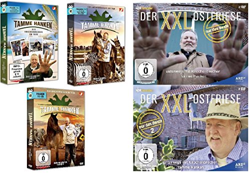 Das große Tamme Hanken Set - der Knochenbrecher on Tour (DVD 1-3 / Folge 1-19) + der XXL Ostfriese (nur das Beste Teil 1+2) - Deutsche Originalware [13 DVDs] von music-movie-more