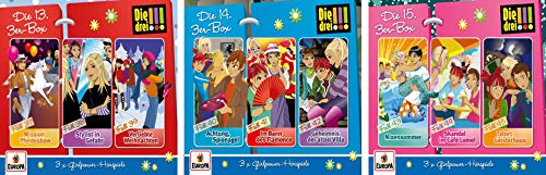 Die Drei !!! (Ausrufezeichen) - Hörspiel 3-CD-Box 13+14+15 (Folge 37-45) im Set - Deutsche Originalware [9 CDs] von music-movie-more