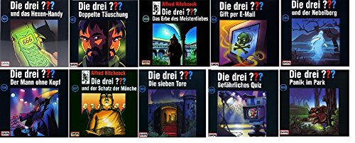 Die Drei ??? (Fragezeichen) - Folge/CD 101-110 im Set - Deutsche Originalware [10 CDs] von music-movie-more