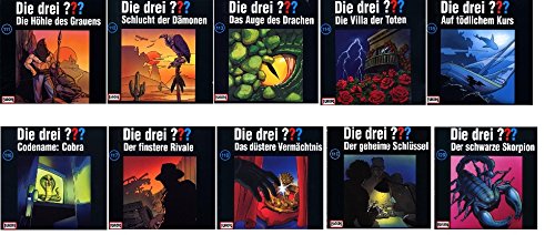 Die Drei ??? (Fragezeichen) - Folge/CD 111-120 im Set - Deutsche Originalware [10 CDs] von music-movie-more