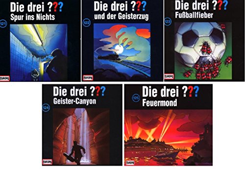Die Drei ??? (Fragezeichen) - Folge/CD 121-125 im Set - Deutsche Originalware [7 CDs] von music-movie-more