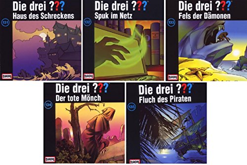 Die Drei ??? (Fragezeichen) - Folge/CD 131-135 im Set - Deutsche Originalware [5 CDs] von music-movie-more