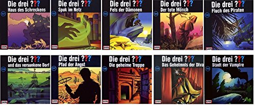 Die Drei ??? (Fragezeichen) - Folge/CD 131-140 im Set - Deutsche Originalware [10 CDs] von music-movie-more