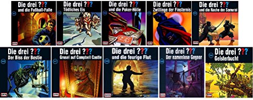 Die Drei ??? (Fragezeichen) - Folge/CD 141-150 im Set - Deutsche Originalware [12 CDs] von music-movie-more