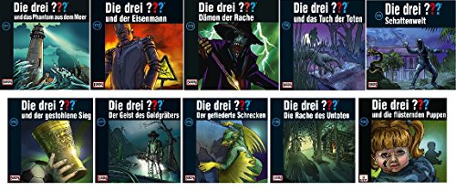 Die Drei ??? (Fragezeichen) - Folge/CD 171-180 im Set - Deutsche Originalware [12 CDs] von music-movie-more