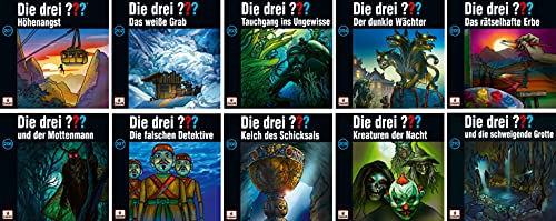 Die Drei ??? (Fragezeichen) - Folge/CD 201-210 im Set - Deutsche Originalware [10 CDs] von music-movie-more