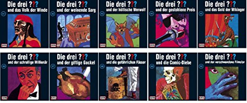 Die Drei ??? (Fragezeichen) - Folge/CD 41-50 im Set - Deutsche Originalware [10 CDs] von music-movie-more