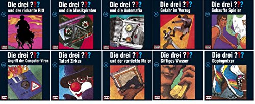 Die Drei ??? (Fragezeichen) - Folge/CD 51-60 im Set - Deutsche Originalware [10 CDs] von music-movie-more