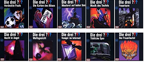 Die Drei ??? (Fragezeichen) - Folge/CD 81-90 im Set - Deutsche Originalware [10 CDs] von music-movie-more