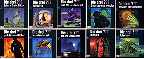 Die Drei ??? (Fragezeichen) - Folge/CD 91-100 im Set - Deutsche Originalware [12 CDs] von music-movie-more