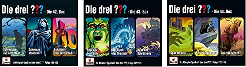 Die Drei ??? (Fragezeichen) - Folgen 126-134 (3 CD Box 42+43+44) im Set - Deutsche Originalware [9 CDs] von music-movie-more