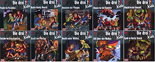 Die Drei ??? (Fragezeichen) Kids - Folge/CD 1-10 im Set - Deutsche Originalware [10 CDs] von music-movie-more