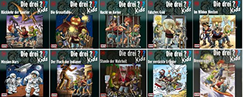 Die Drei ??? (Fragezeichen) Kids - Folge/CD 31-40 im Set - Deutsche Originalware [10 CDs] von music-movie-more