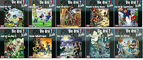 Die Drei ??? (Fragezeichen) Kids - Folge/CD 41-50 im Set - Deutsche Originalware [10 CDs] von music-movie-more