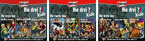 Die Drei ??? (Fragezeichen) Kids - Folgen 1-9 (3 CD Box 1+2+3) im Set - Deutsche Originalware [9 CDs] von music-movie-more