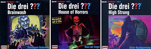 Die Drei ??? (Fragezeichen) - Special: Top Secret Fälle / CD 1+2+3 im Set - Deutsche Originalware [4 CDs] von music-movie-more
