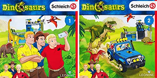 Dinosaurs (Schleich) - Hörspiel CD 1 + 2 im Set - Deutsche Originalware [2 CDs] von music-movie-more