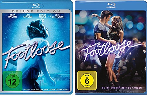 Footloose (1984) + Footloose-es ist wieder Zeit zu tanzen (2011) im Set - Deutsche Originalware [2 Blu-rays] von music-movie-more