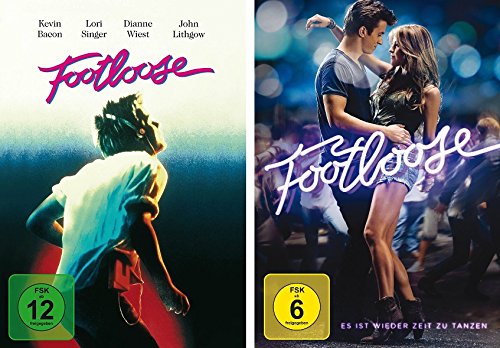 Footloose (1984) + Footloose-es ist wieder Zeit zu tanzen (2011) im Set - Deutsche Originalware [2 DVDs] von music-movie-more