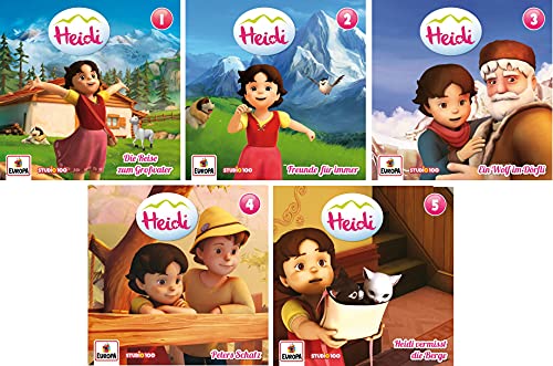 Heidi (Cgi) CD 01 - 05 im Set - Deutsche Originalware[5 CDs] von music-movie-more