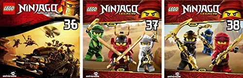 Lego Ninjago CD 36 + 37 + 38 im Set - Deutsche Originalware [3 CDs] von music-movie-more