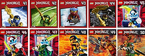 Lego Ninjago - Hörspiel CD 41 - 50 im Set - Deutsche Originalware [10 CDs] von music-movie-more