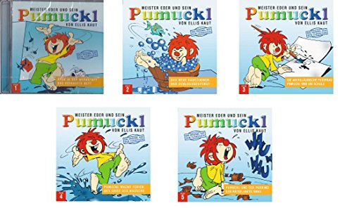 Meister Eder und sein Pumuckl CD-Hörspiel Set Folge 1-5 - Deutsche Originalware [5 CDs] von music-movie-more