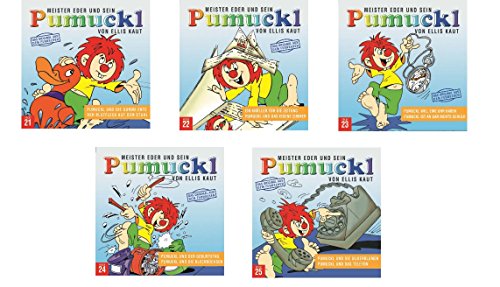 Meister Eder und sein Pumuckl CD-Hörspiel Set Folge 21-25 - Deutsche Originalware [5 CDs] von music-movie-more