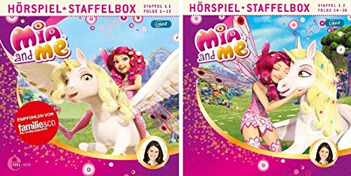 Mia and me - Staffelbox 1.1 + 1.2 (Folgen 1-26) mp3 im Set - Deutsche Originalware [2 mp3-CDs] von music-movie-more