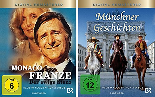 Monaco Franze + Münchner Geschichten im Set - Deutsche Originalware [4 Blu-rays] von music-movie-more