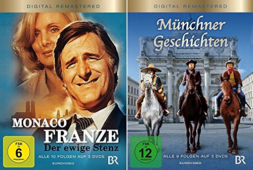 Monaco Franze + Münchner Geschichten im Set - Deutsche Originalware [6 DVDs] von music-movie-more