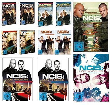 Navy CIS / NCIS: Los Angeles - komplette Season 1-7 (1.1 - 5.2 + 6 + 7) im Set - Deutsche Originalware [42 DVDs] von music-movie-more