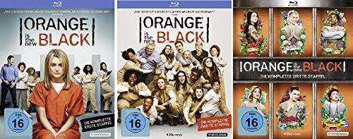 Orange Is the New Black - Die komplette Staffel 1-3 im Set - Deutsche Originalware [12 Blu-rays] von music-movie-more