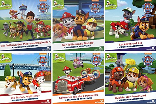 Paw Patrol (Toggolino) Hörspiel / CD 1-6 im Set - Deutsche Originalware [6 CDs] von music-movie-more