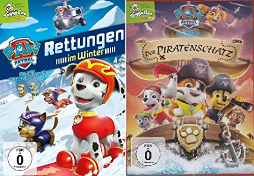 Paw Patrol - Volume 3+4 (Toggolino) im Set - Deutsche Originalware [2 DVDs] von music-movie-more