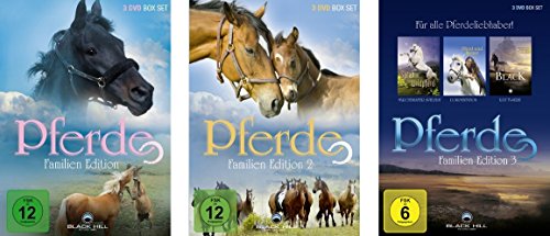 Pferde-Familien-Edition - Box 1+2+3 im Set - Deutsche Originalware [9 DVDs] von music-movie-more