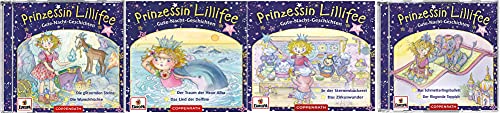 Prinzessin Lillifee - Gute Nacht Geschichten CD 06 - 09 (Folgen 11-18) im Set - Deutsche Originalware [4 CDs] von music-movie-more