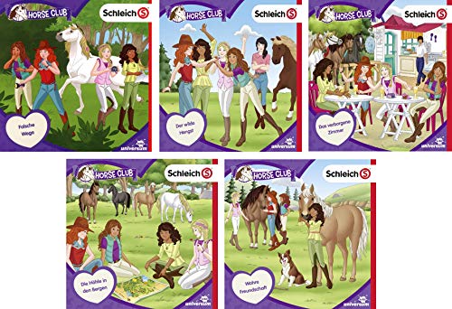 Schleich - Horse Club CD 06 - 10 im Set - Deutsche Originalware [5 CDs] von music-movie-more