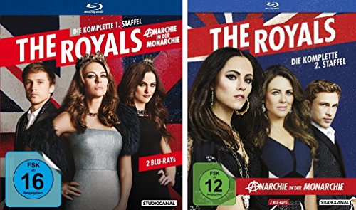 The Royals - Die komplette 1. + 2. Staffel im Set - Deutsche Originalware [4 Blu-rays] von music-movie-more