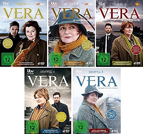 Vera: Ein ganz spezieller Fall - Staffel 1-5 im Set - Deutsche Originalware [20 DVDs] von music-movie-more