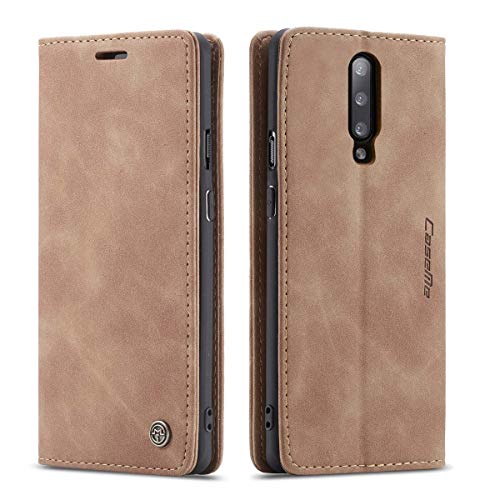 mvced Handyhülle Kompatibel mit OnePlus 7 Pro,Premium Leder Flip Case Schutzhülle mit Standfunktion,Braun mvced Handyhülle Kompatibel mit OnePlus 7 Pro,Premium Leder Flip Case Schutzhülle mit Standfunktion,Braun von mvced