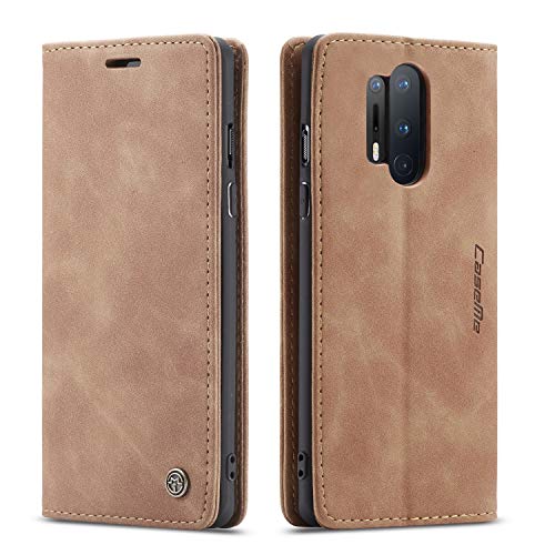 mvced Handyhülle Kompatibel mit OnePlus 8 Pro,Premium Leder Flip Case Schutzhülle mit Standfunktion,Braun mvced Handyhülle Kompatibel mit OnePlus 8 Pro,Premium Leder Flip Case Schutzhülle mit Standfunktion,Braun von mvced