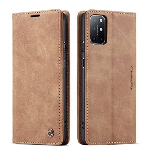 mvced Handyhülle Kompatibel mit OnePlus 8T,Premium Leder Flip Case Schutzhülle mit Standfunktion,Braun mvced Handyhülle Kompatibel mit OnePlus 8T,Premium Leder Flip Case Schutzhülle mit Standfunktion,Braun von mvced