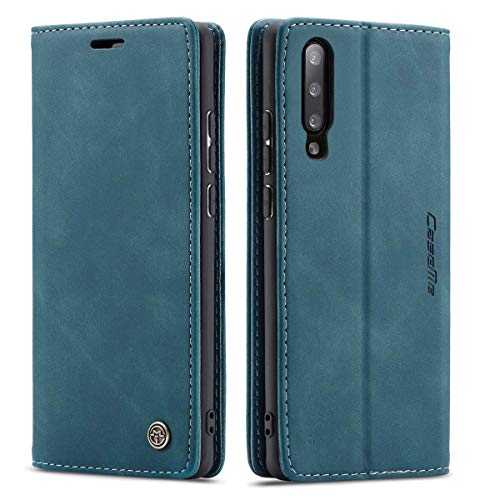 mvced Handyhülle Kompatibel mit Xiaomi Mi 9,Premium Leder Flip Case Schutzhülle mit Standfunktion,Blau mvced Handyhülle Kompatibel mit Xiaomi Mi 9,Premium Leder Flip Case Schutzhülle mit Standfunktion,Blau von mvced